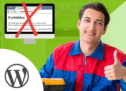 Dépannage de votre site web Wordpress (erreur 403)