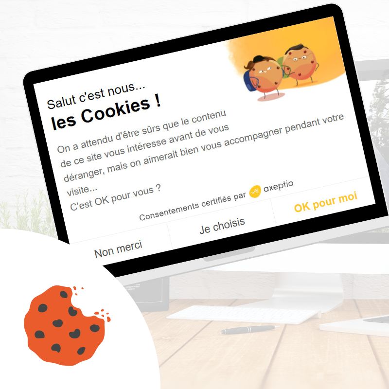 Mise en place de la gestion conforme des cookies pour votre site web (avec Axeptio)